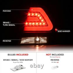06-13 Chevy Impala OLED Plasma Light Tube Black Clear LED Tail Brake Signal Lamp
