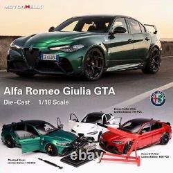 1/18 Motorhelix Alfa Romeo Giulia GTA (limited Edition withlic) PRE-SALE