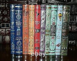 10 Volume Leather Bound Collectible Illustrated New Sealed Classics Gift Set