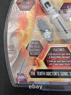 10th Doctor Who Sonic Screwdriver Light & Sound Electronic Toy Limited Edition