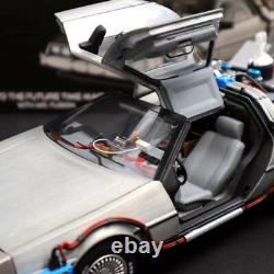 118 Elite Hot Wheels BCJ97 Back To The Future Time Machine Diecast Edition Gift