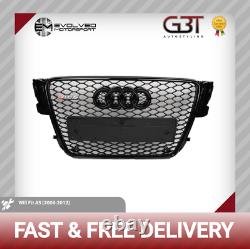 2008-2012 Audi A5-rs5 All Black Front Grille Limited Edition! Rs5 Style Grille