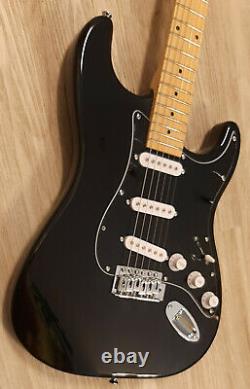 2021 Elite Stratocaster Style Guitar with Gilmour MOD Black Strat SSS LTD Maple