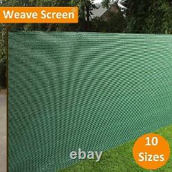 230g/sm 98% Garden Screening Privacy Netting Windbreak Fencing Shade Net Green