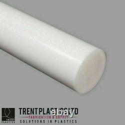 ACETAL Rod NATURAL White Copolymer Delrin Round Bar POM C Engineering Plastics