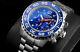 ARAGON DiveMaster IV 50mm Blue Dial SII NE88 AUTOMATIC Chronograph Watch A391BLU