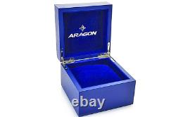 ARAGON DiveMaster IV 50mm Blue Dial SII NE88 AUTOMATIC Chronograph Watch A391BLU