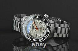 ARAGON DiveMaster Meteorite Dial Sapphire Crystal Automatic 45mm Watch A396GRY