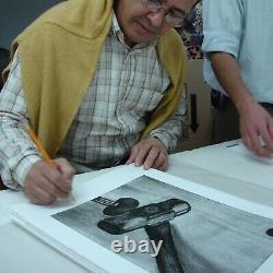ARTURO MONTOTO Cuban Art Original Hand Signed Engraving Limited Edition