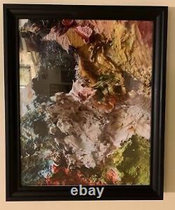 Abstract Oil Paint, 22x18, Limited Edition, Painting Print, Framed, Gallery Arts
