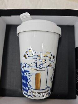 Ákos Ezer Take your Time Coffee Mug + Special Linol Art Print