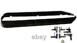All Black Stealth Side Steps Running Boards For Land Rover Discovery 3 & 4 04-18