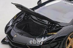 Autoart 79184 118 Lamborghini Aventador Liberty Walk Lb-works Black