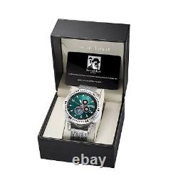 Automatic Mens Branded Watch Vantage Timer Teal Limited Edition Swan & Edgar
