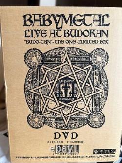 BABYMETAL LIVE AT BUDOKAN THE ONE LIMITED BUDO-CAN DVD corset Black night CD