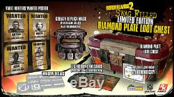 Borderlands 2 Swag-filled Limited Edition Diamond Plate Loot Chest 3 Collectors