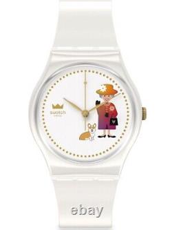 Brand New Swatch How Majestic Queen's Jubilee Watch Gz711 Uk Seller