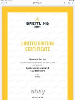 Breitling Chronomat B01 42 Six Nations Ireland Special Limited Edition 1 of 150