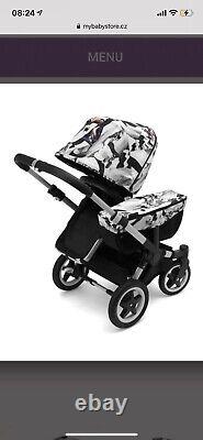 Bugaboo Donkey We Are Handsome Toucan Hood, NEW Sun Canopy Limited Edition