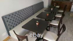 Buttoned Kitchen Commercial Dining Booth Bench Seating available in any colour