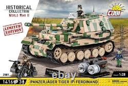 COBI 2581 PanzerJager Tiger P Ferdinand 2581 Limited Edition 128
