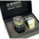 Casio G-Shock GA900E-1A3 Yellow Mens Watch Limited Edition Box Set