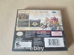 Chrono Trigger Nintendo DS New Sealed 1st first Run Limited edition Poster Rare