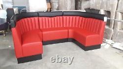 Circle Restaurant Dining Booth Bench Seating available in any colour or size
