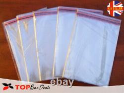 Clear Cellophane Cello Bags Display Garment Self Adhesive Peel Seal Paper Crafts
