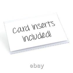 Clip On Clear Plastic ID NAME BADGES With Crocodile CLIP And Safety PIN 9 x 6cm