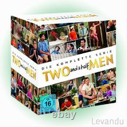 DVD-Box TWO AND A HALF MEN DIE KOMPLETTE SERIE (Staffel 1-12) 40 DVDs NEU