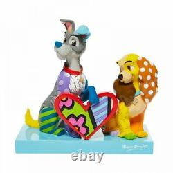 Disney Britto Lady & The Tramp Limited Edition Figurine 6008528 New & Boxed