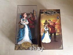 Disney Fairytale Designer Collection Belle & Gaston Limited Edition Doll Set