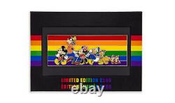 Disney Pride Pin Mickey & Friends Limited edition 2500 New Sold Out BNWT
