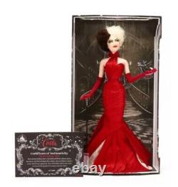 Disney Store Cruella Limited Edition Doll NEW RARE