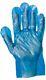 Disposable Food Safe Textured Blue PE Plastic Polythene Gloves Catering