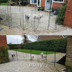 Dog Pet Fence Folding Barrier by FLEXIPANEL Fencing Garden Expanding Gate Pen 1M
