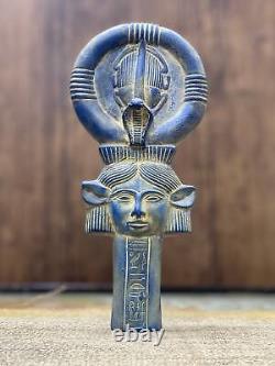 Egyptian Goddess Hathor, Goddess Hathor with Sun disk, Goddess of solar