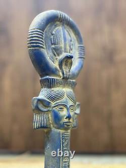 Egyptian Goddess Hathor, Goddess Hathor with Sun disk, Goddess of solar