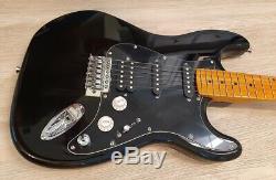 Elite Stratocaster Style Guitar Turbo withBlender MOD Black Classic Strat HSS LTD