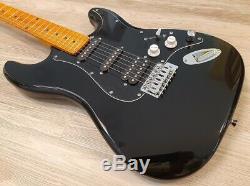 Elite Stratocaster Style Guitar Turbo withBlender MOD Black Classic Strat HSS LTD