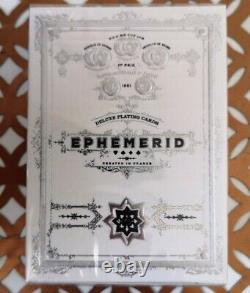 Ephemerid Collector Limited Edition Playing Cards New & Sealed Mr. Cupp Deck