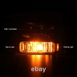 FULL CONVERSION KIT 1999-2004 Ford F250 F350 SuperDuty Headlights Bumper Lamps