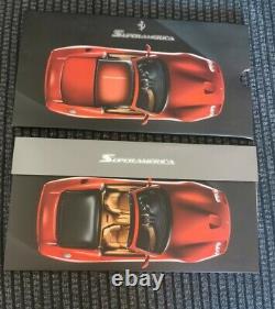 Ferrari Superamerica Limited Edition Brochure With Slipcase RARE