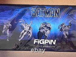 FiGPiN Batman Deluxe Box Set 2022 Edition Limited Edition x/1000 NEW IN HAND