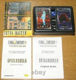 Final Fantasy IX 9 Tetra Master Card Game Squaresoft Limited Edition 2000 7 NEW