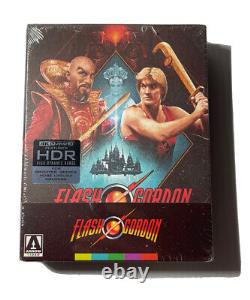Flash Gordon Arrow 2-Disc Limited Edition 4K UltraHD Brand New