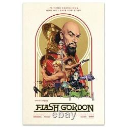 Flash Gordon Offset Lithograph Limited Edition Print Art Paul Mann Mondo Artist