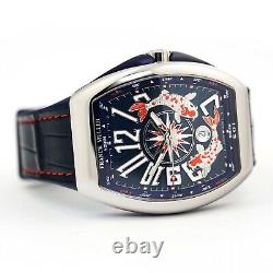 Franck Muller Automatic Vanguard KOI Wristwatch V45 YT SC DT AC BL Limited
