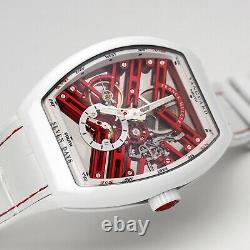 Franck Muller Vanguard Skeleton Swiss Wristwatch V45 S6 SQT TT BC ER Limited